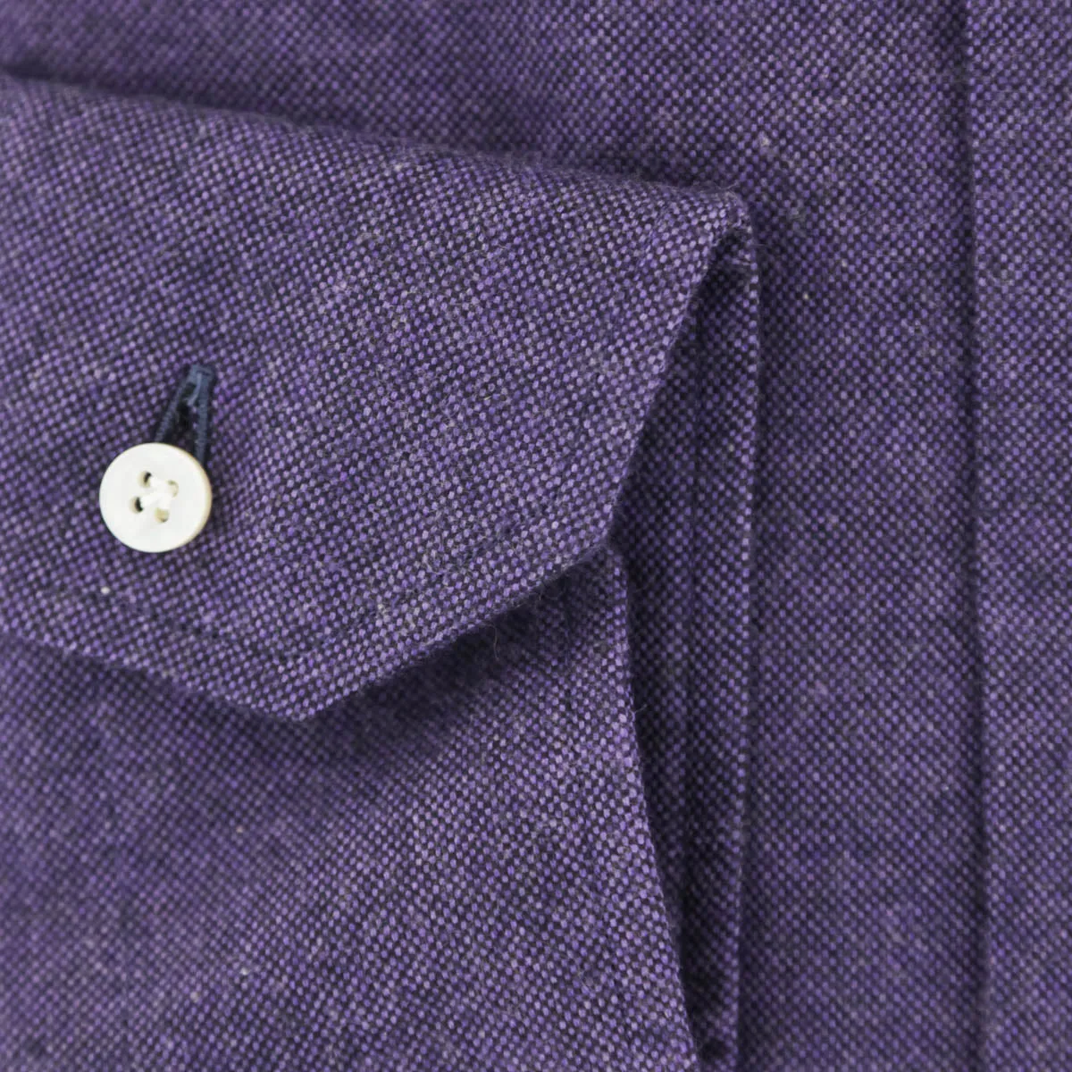 Finamore Napoli Purple Shirt - Slim