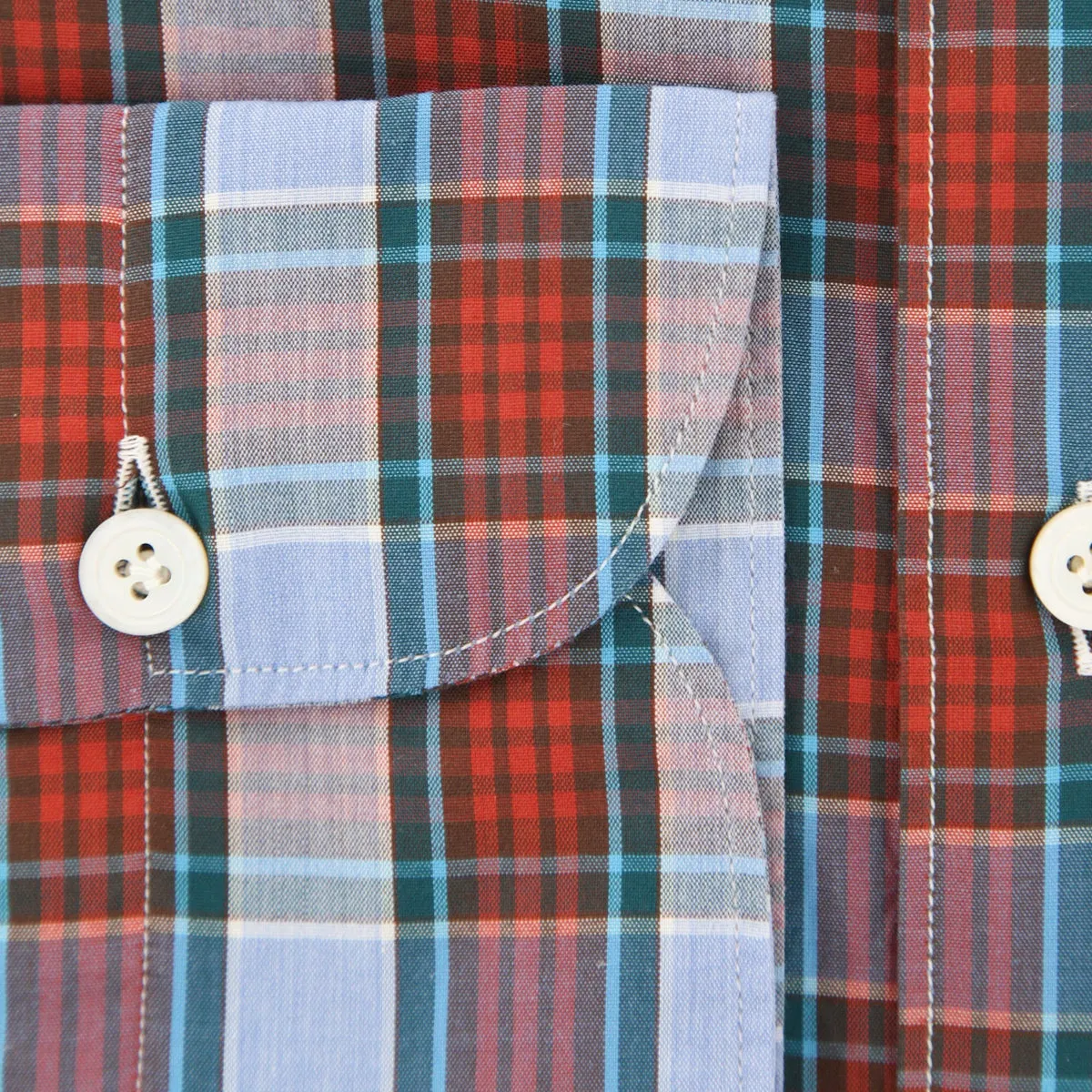 Finamore Napoli Red Shirt - Extra Slim