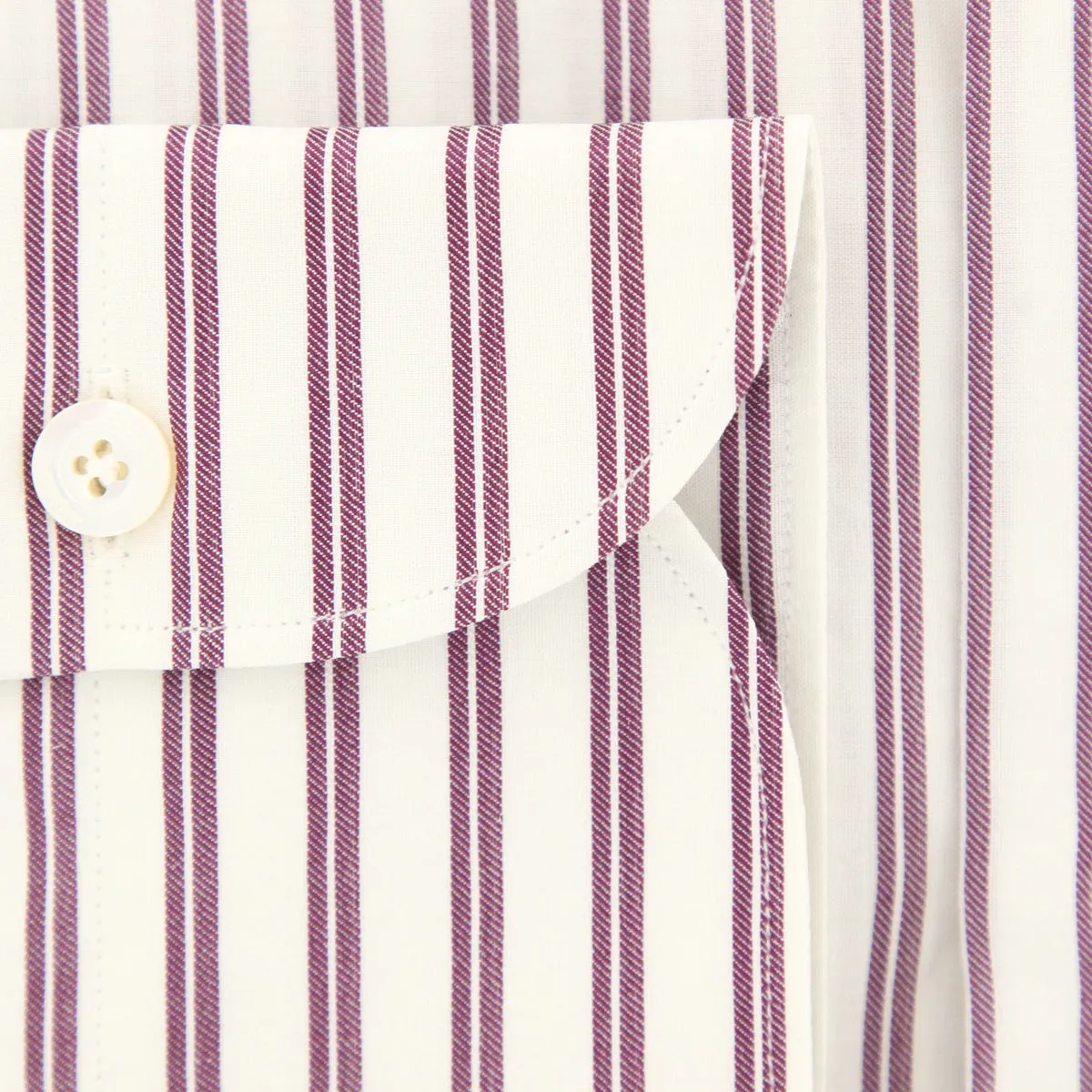 Finamore Napoli White Shirt - Extra Slim
