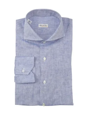 Fiori Di Lusso Blue Shirt - Extra Slim