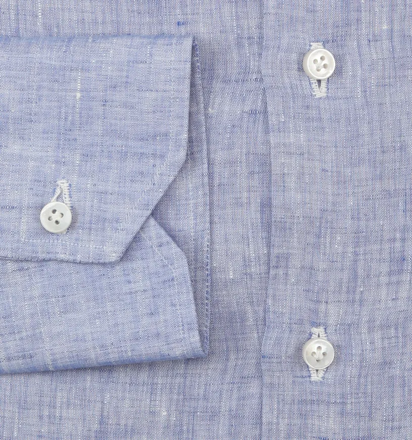 Fiori Di Lusso Blue Shirt - Extra Slim