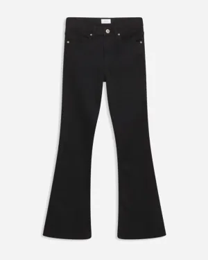 Flare Black Pant - Black