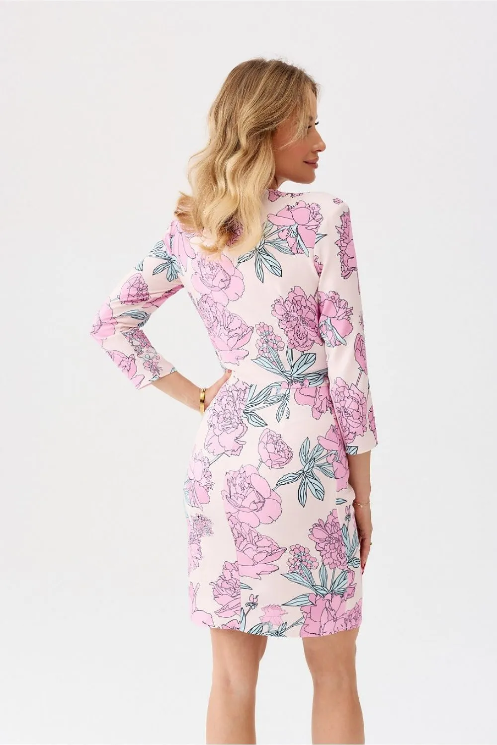 Floral Elegance Mini Dress