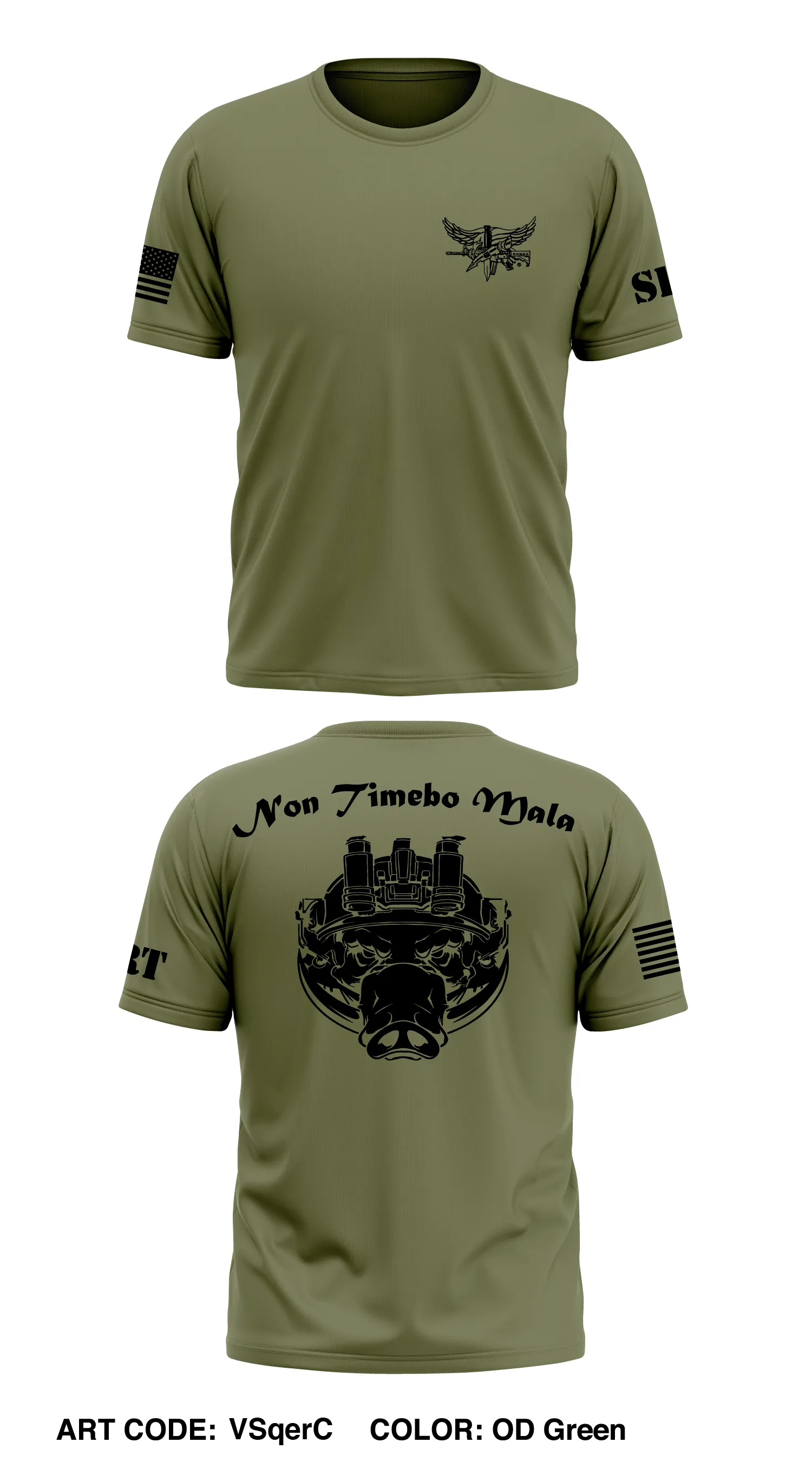 Fort Carson Special Reaction Team Store 1 Core Men's SS Performance Tee - VSqerC