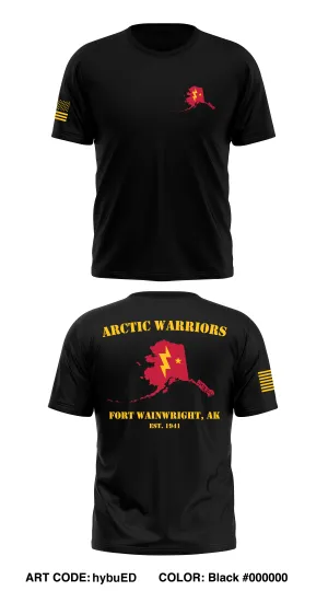 Fort Wainwright Core Men's SS Performance Tee - hybuED