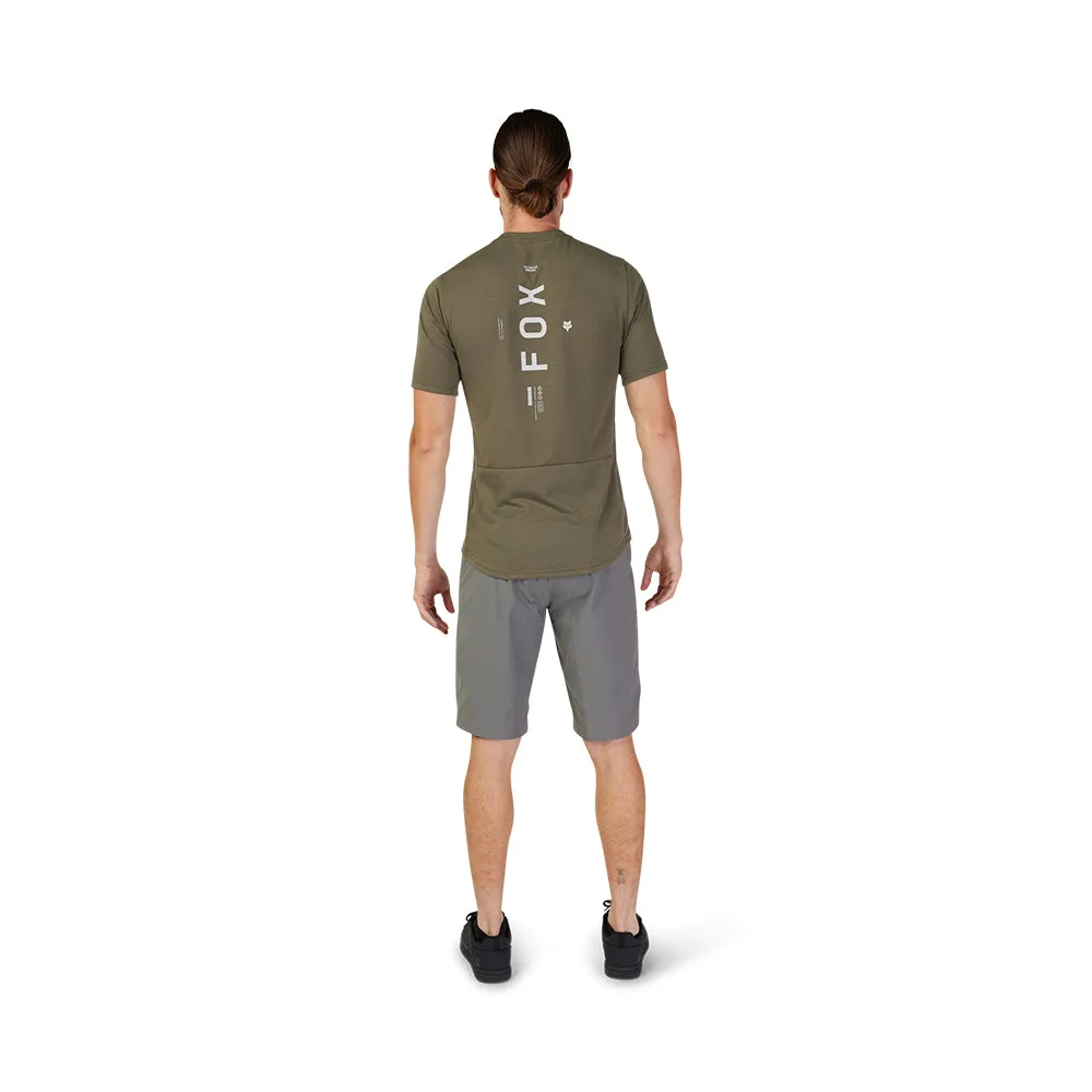 Fox Ranger Dr Ss Jersey - Olive Green