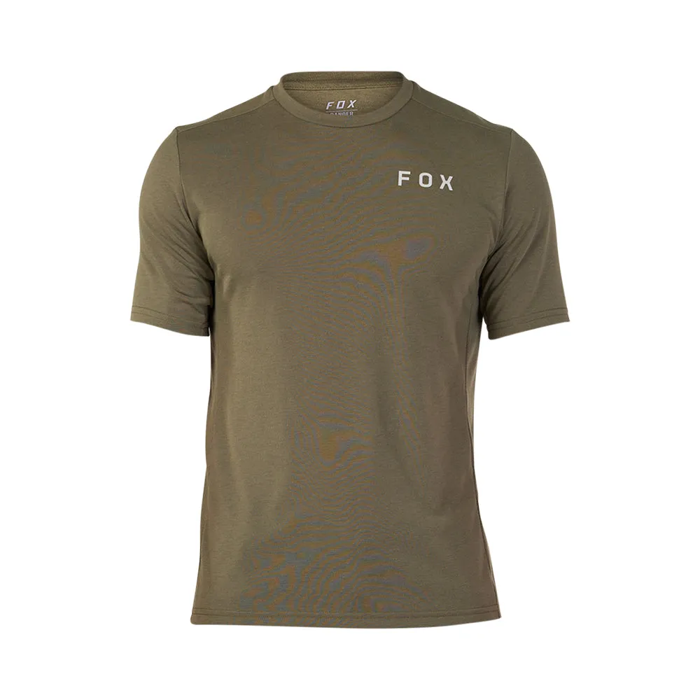 Fox Ranger Dr Ss Jersey - Olive Green