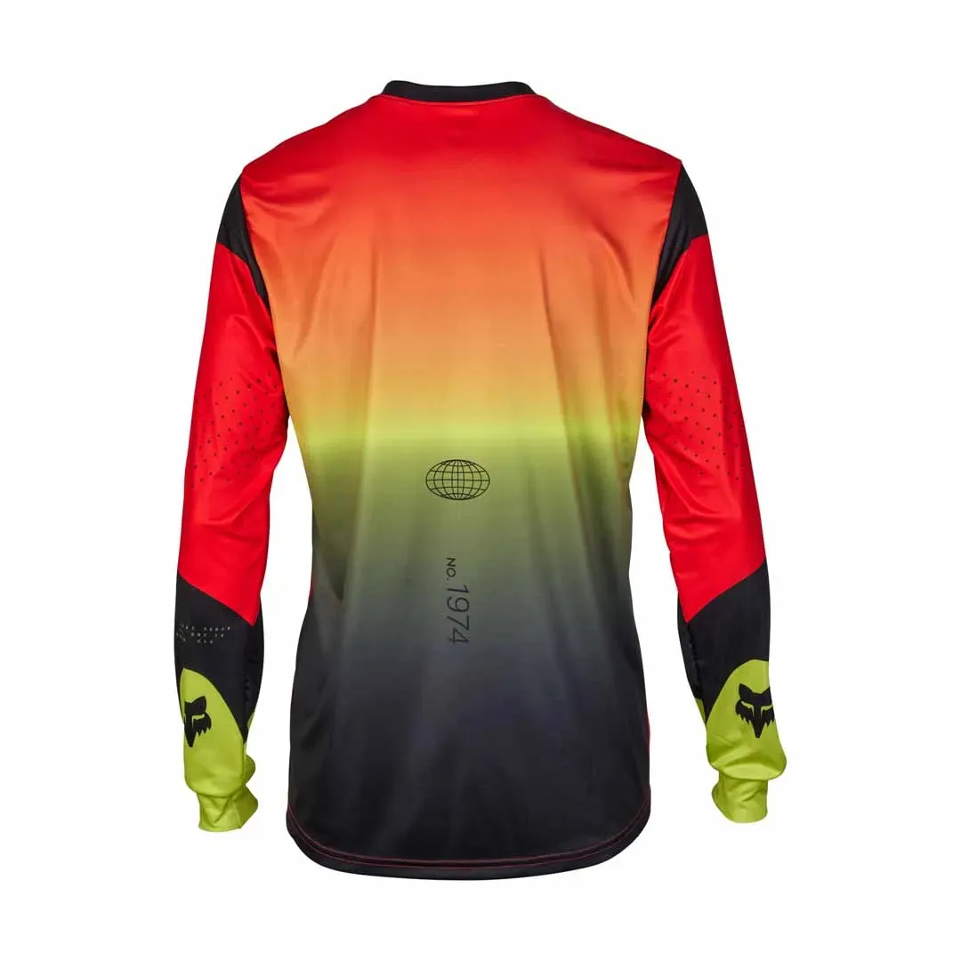 Fox RANGER LS JERSEY REVISE - Red/Yellow