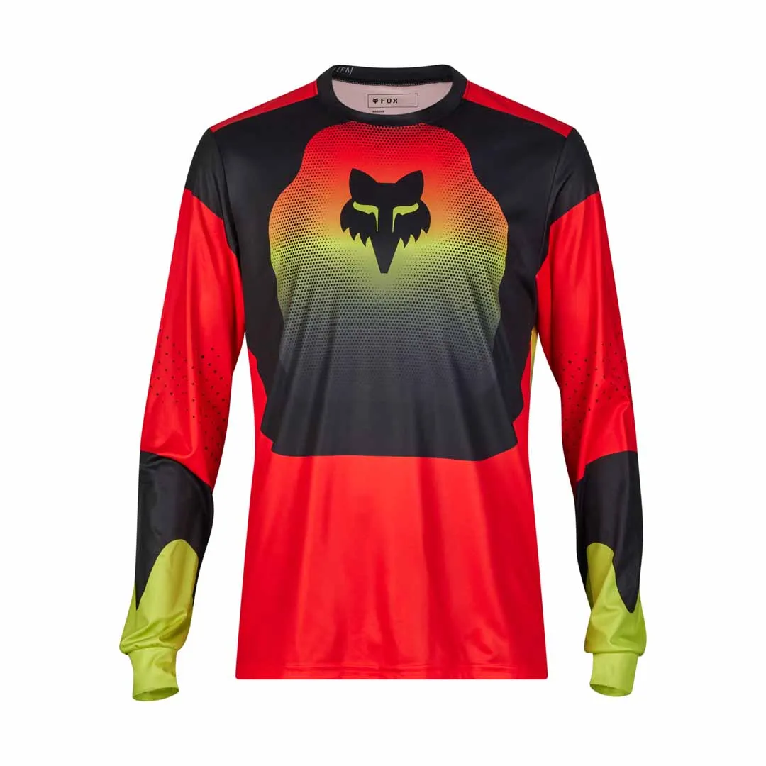 Fox RANGER LS JERSEY REVISE - Red/Yellow