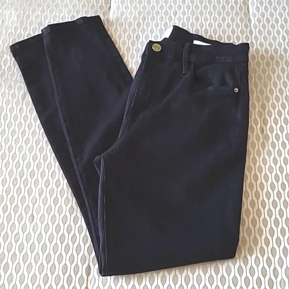 Frame Denim Women's Skinny Jeans Black. Le High Skinny. Size 28. Like New.
