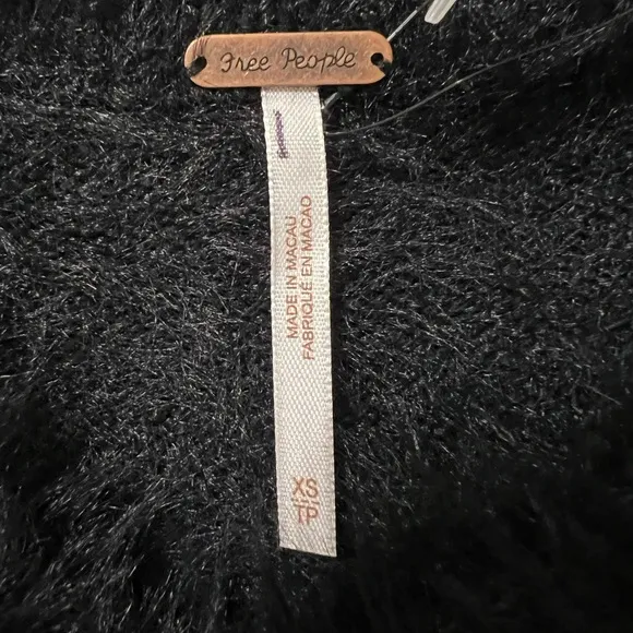 Free People Harrison Bunny Crew NWOT