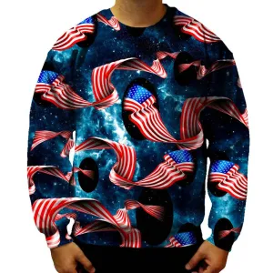 Galactic Flag Sweatshirt