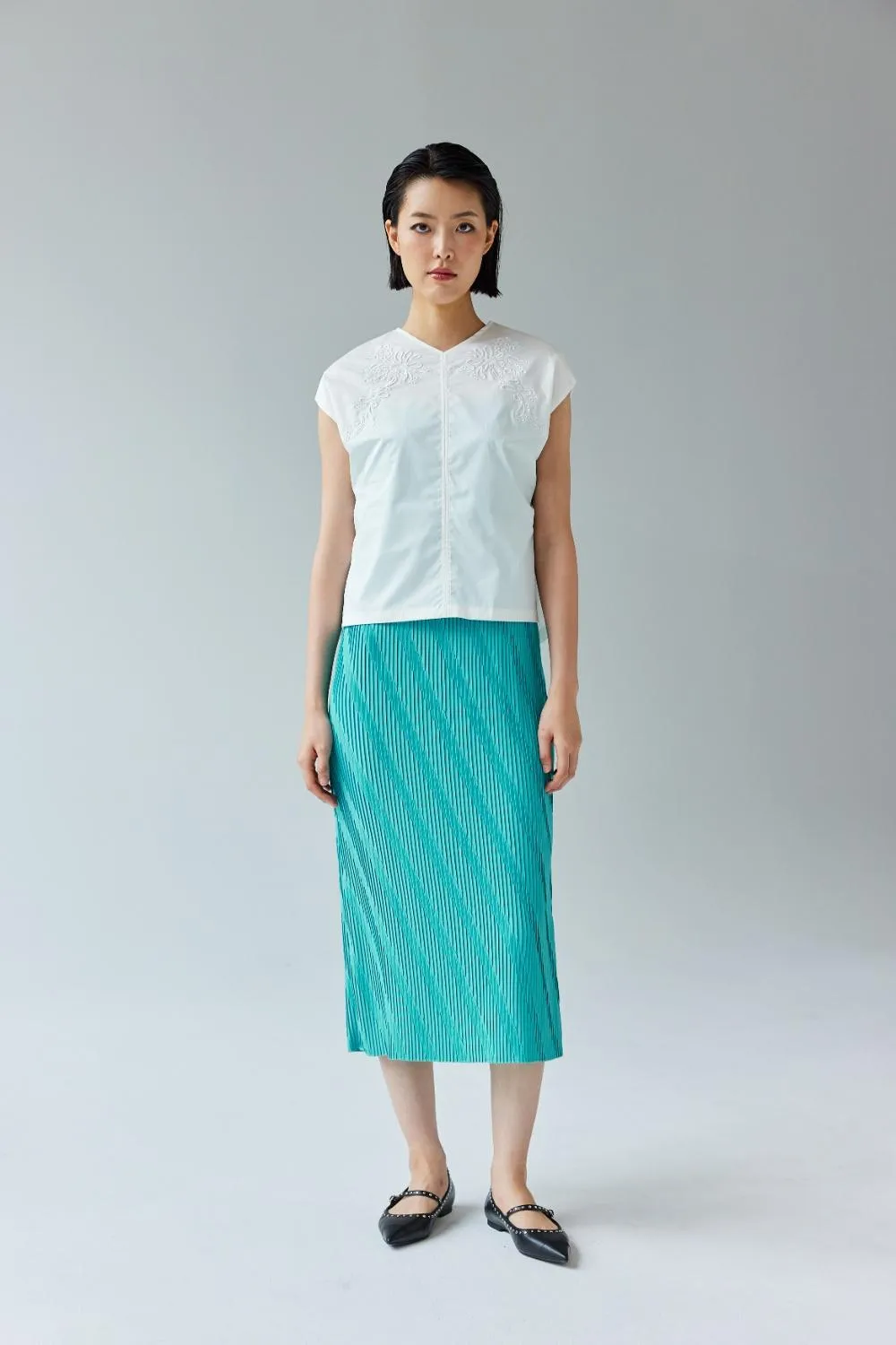 GIN LEE STUDIO | Deanna Top | White