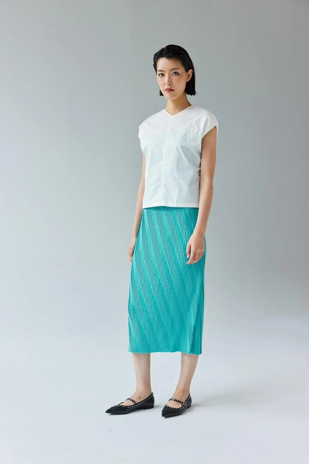 GIN LEE STUDIO | Deanna Top | White