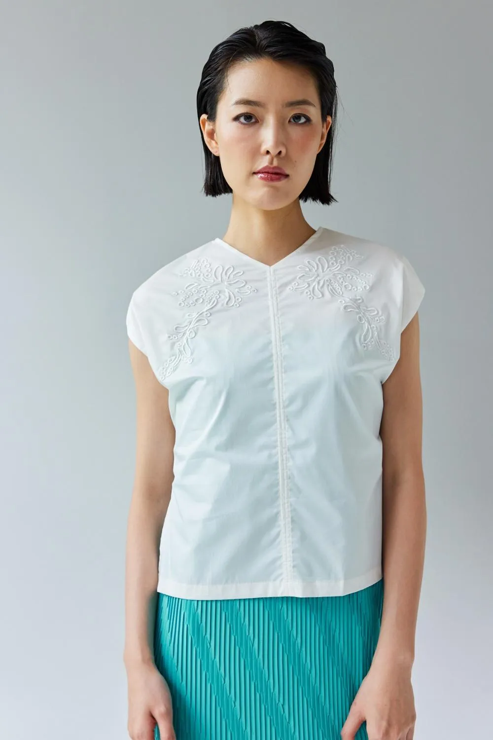 GIN LEE STUDIO | Deanna Top | White