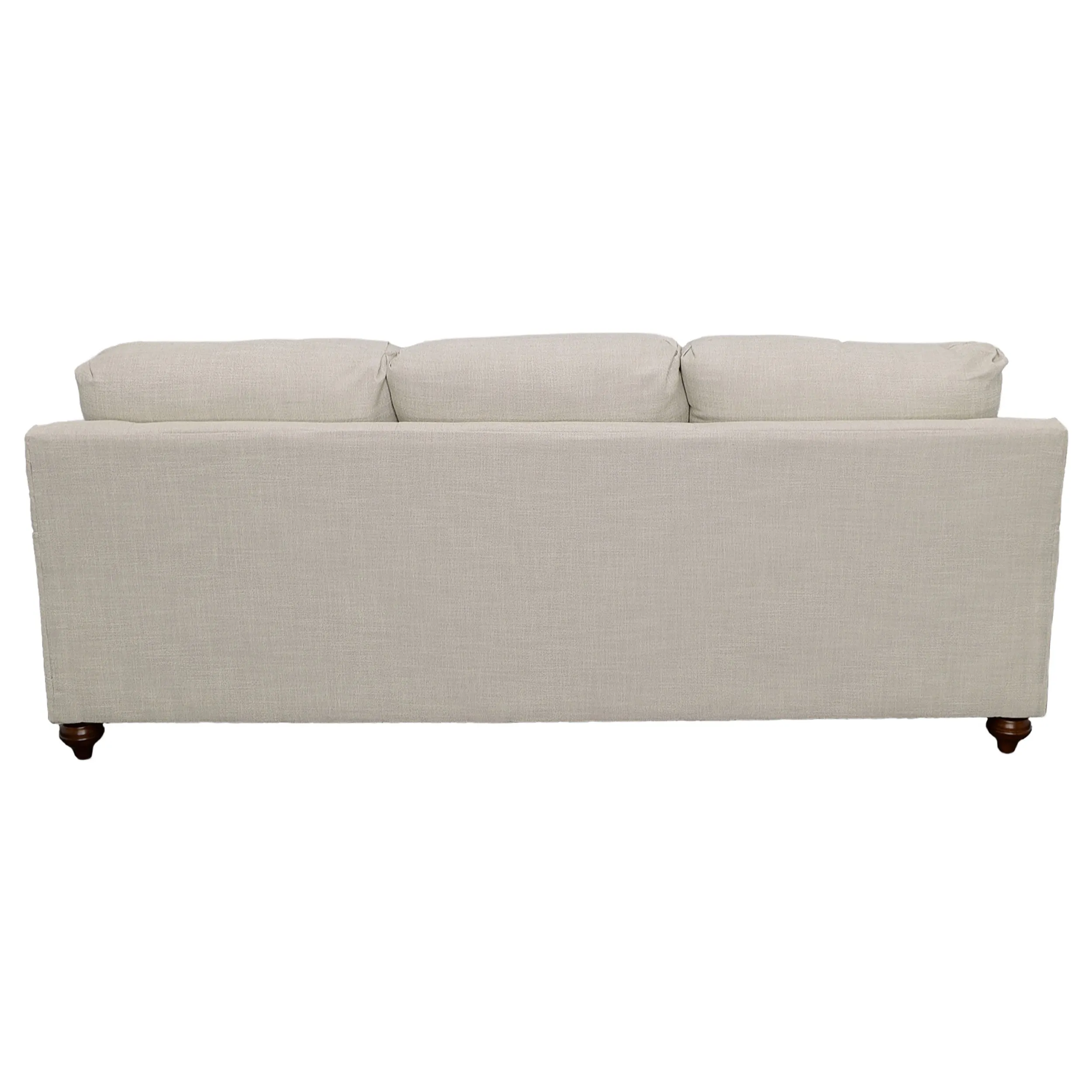 Glenn 2-piece Upholstered Sofa Set Light Grey and Grey