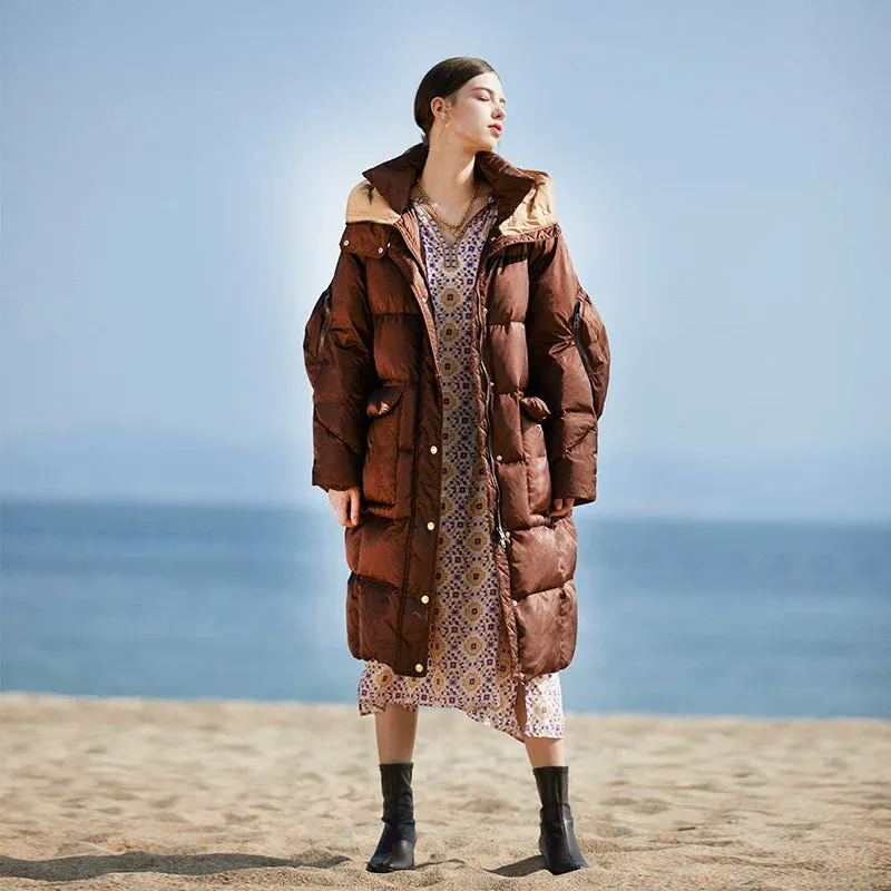 Glossy Puffer Jacket