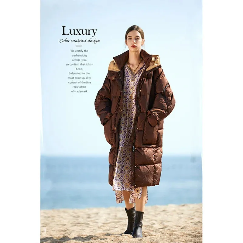 Glossy Puffer Jacket