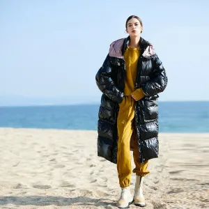 Glossy Puffer Jacket