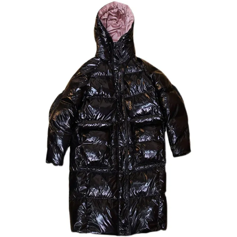 Glossy Puffer Jacket