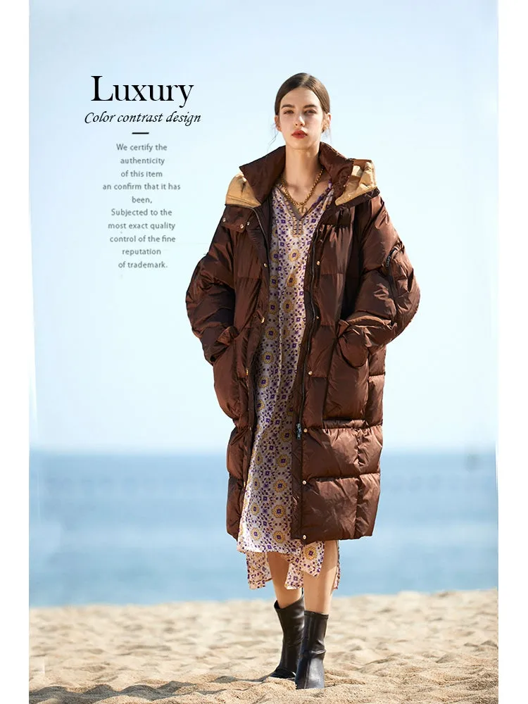 Glossy Puffer Jacket