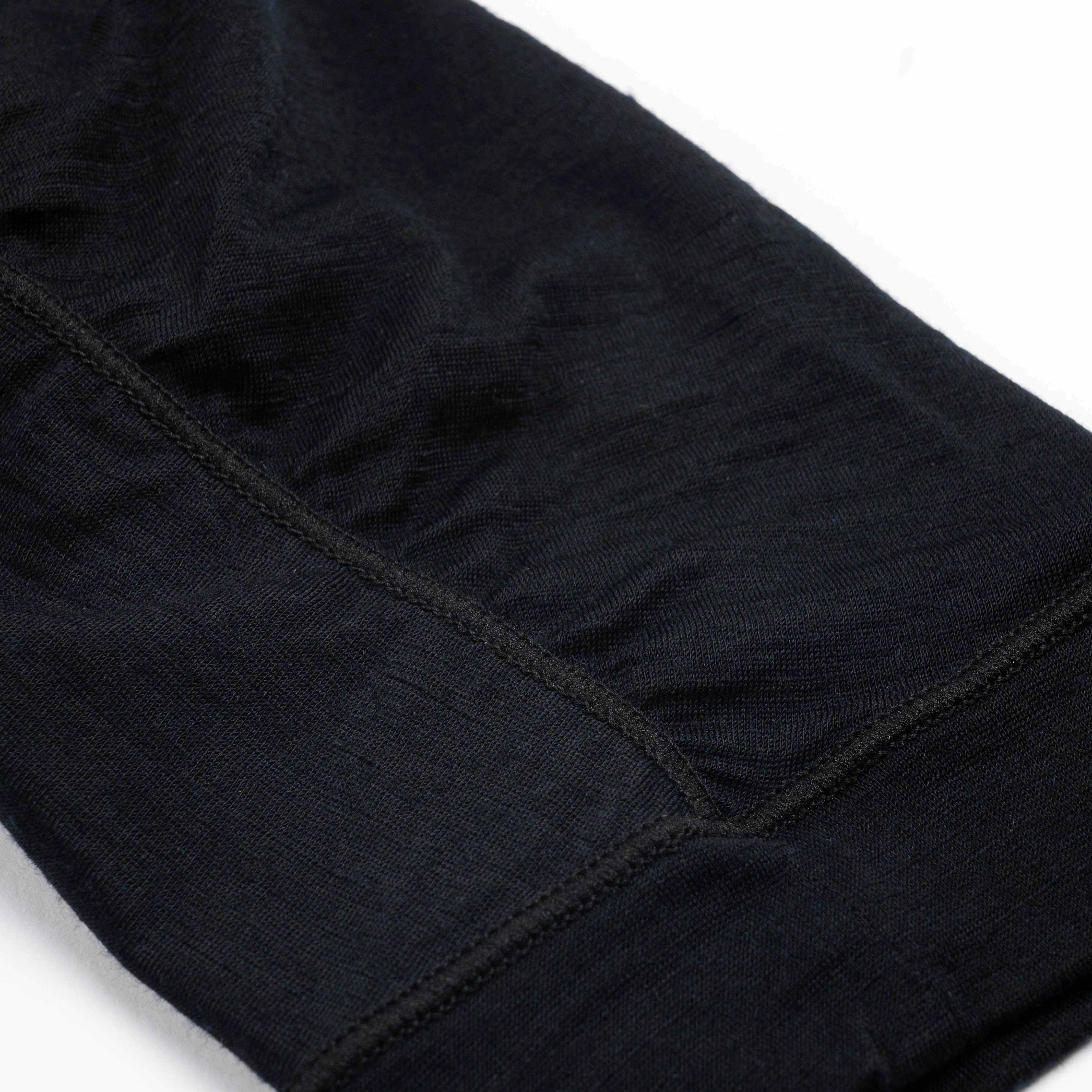 Goldwin 0 Wool Half Zip LS Black GZ44104