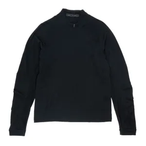 Goldwin 0 Wool Half Zip LS Black GZ44104