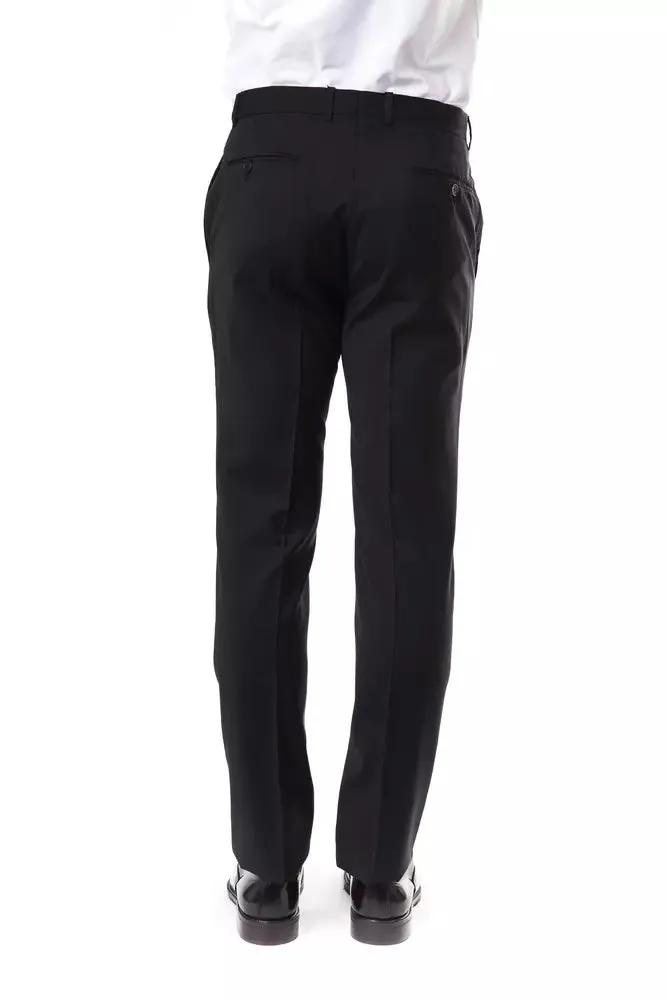 Gray Wool Men's Pants