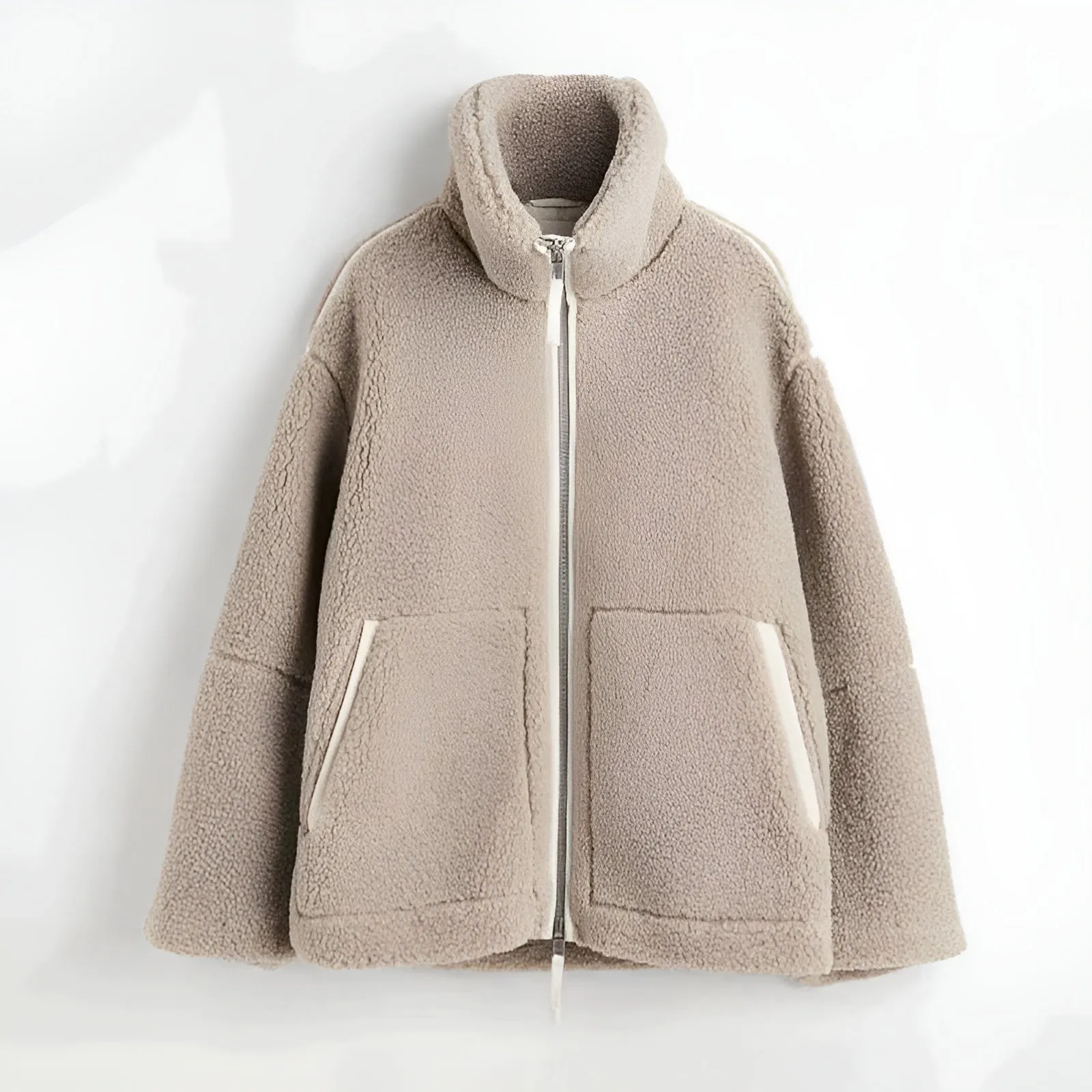 Greta - Teddy Fleece Coat