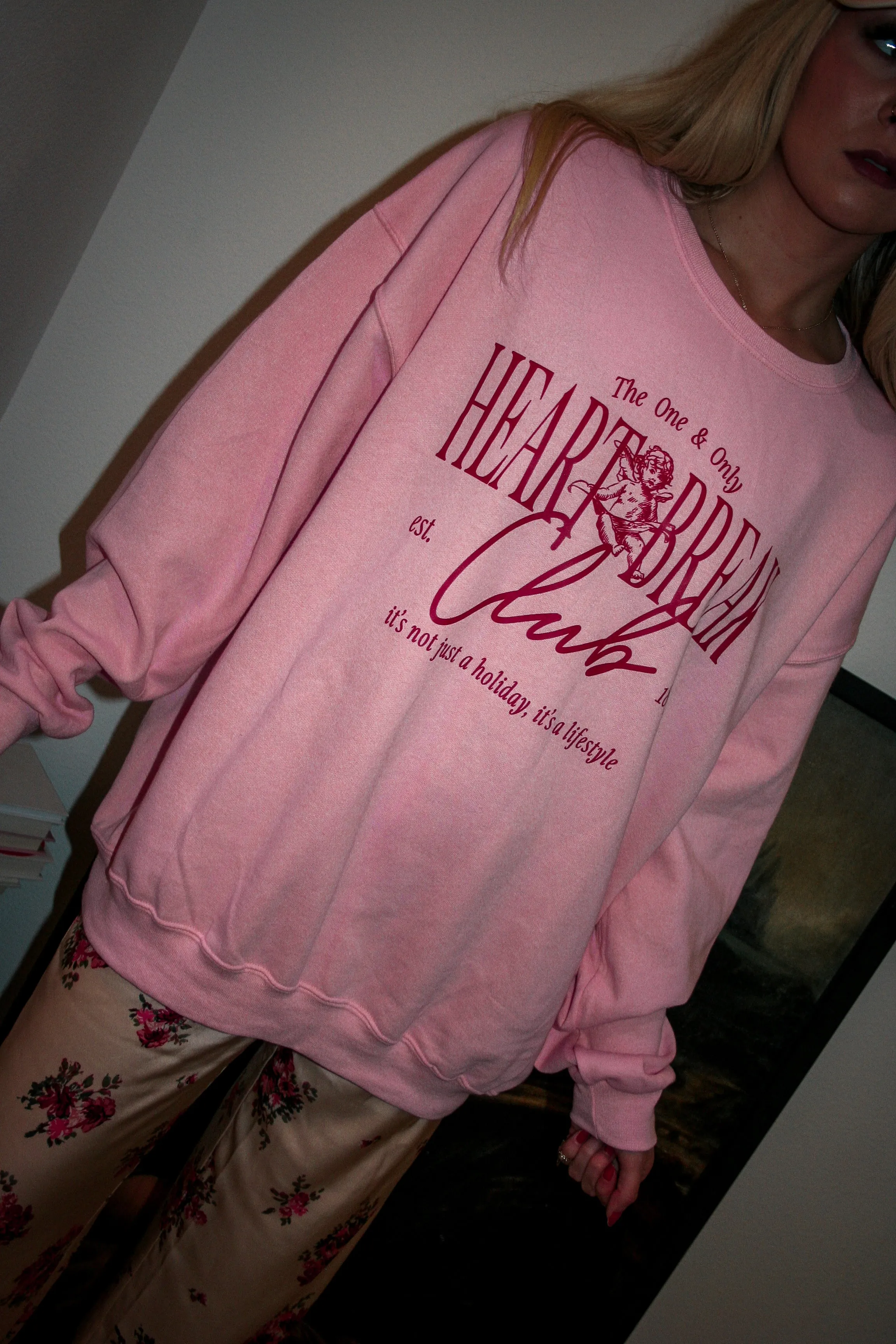 Heartbreak Club Oversized Sweatshirt