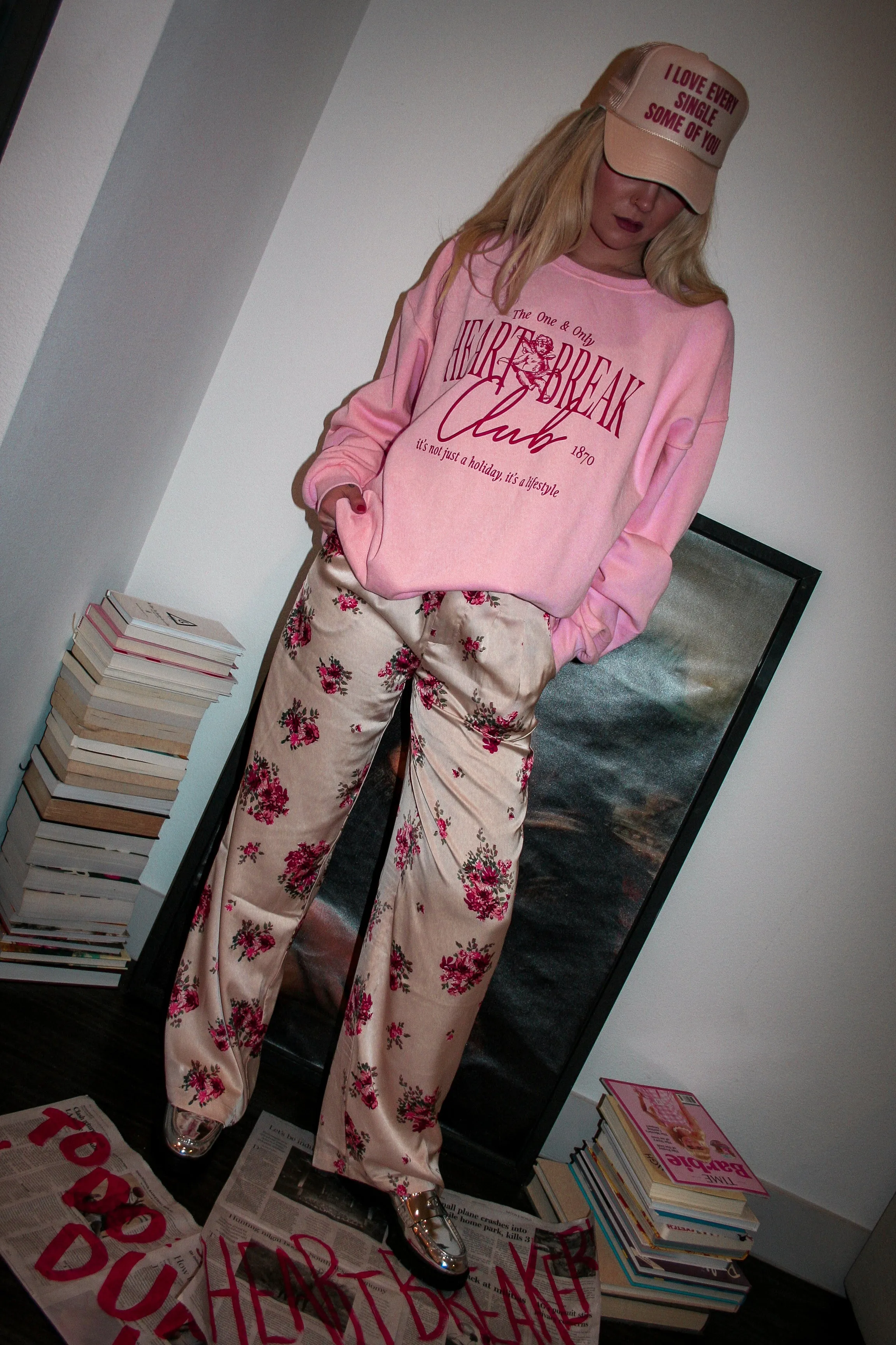 Heartbreak Club Oversized Sweatshirt