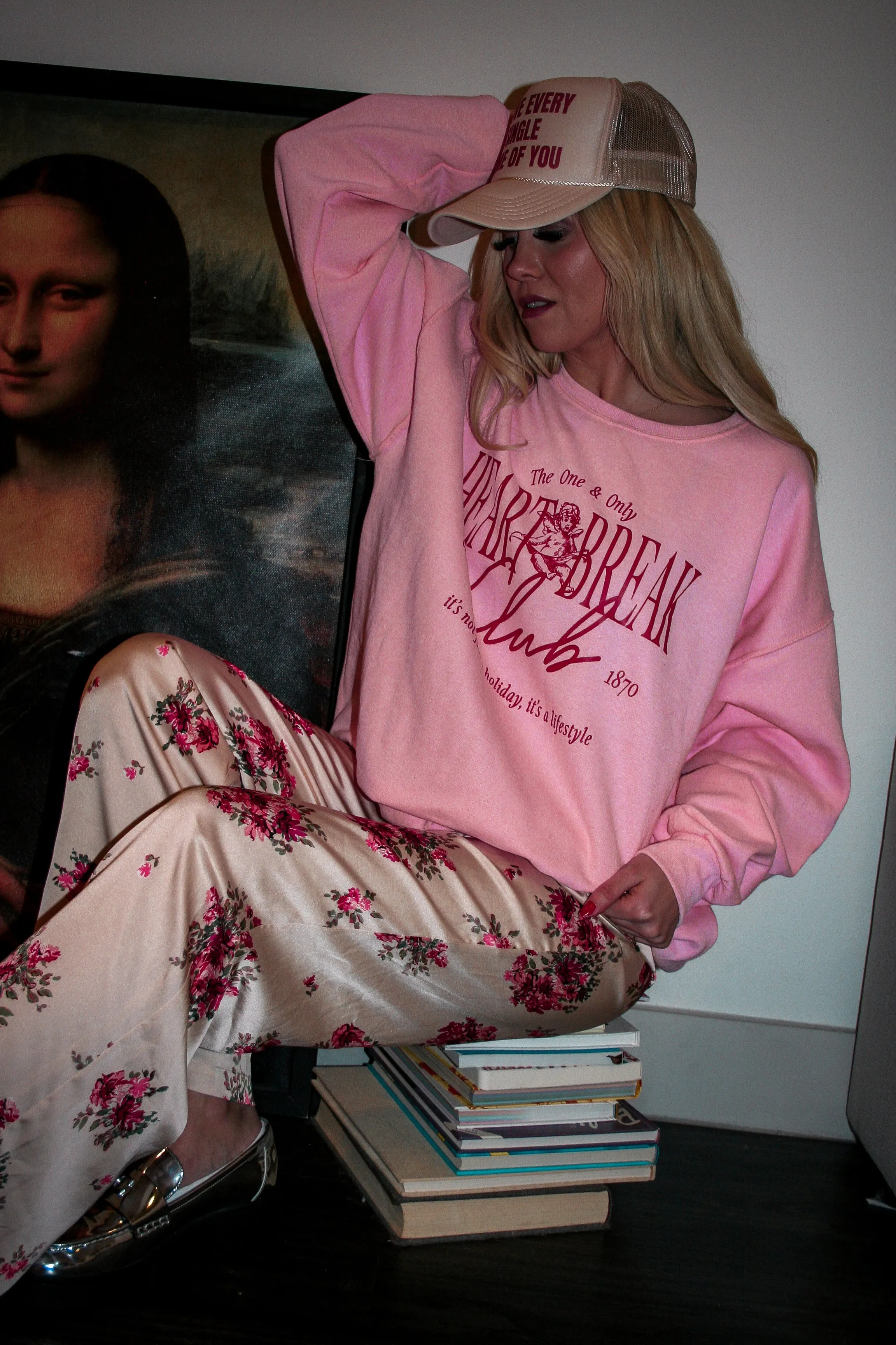 Heartbreak Club Oversized Sweatshirt