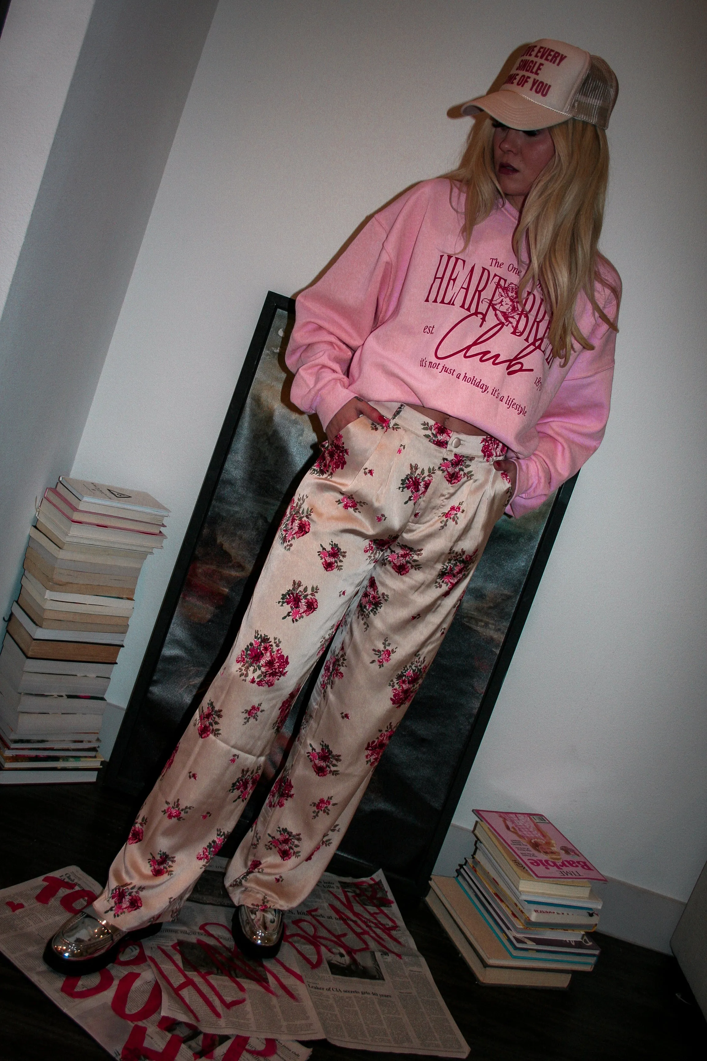 Heartbreak Club Oversized Sweatshirt
