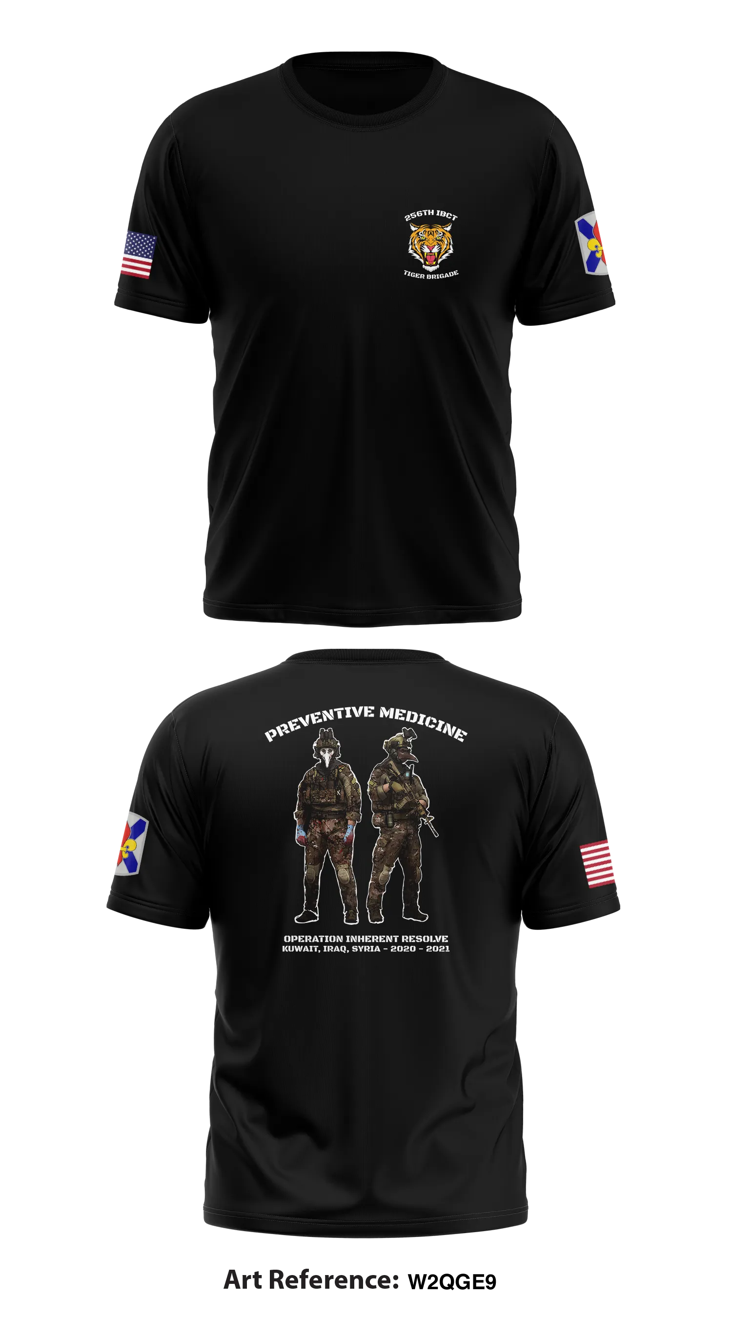 HHC 256th IBCT Store 1 Core Men's SS Performance Tee - w2QGe9