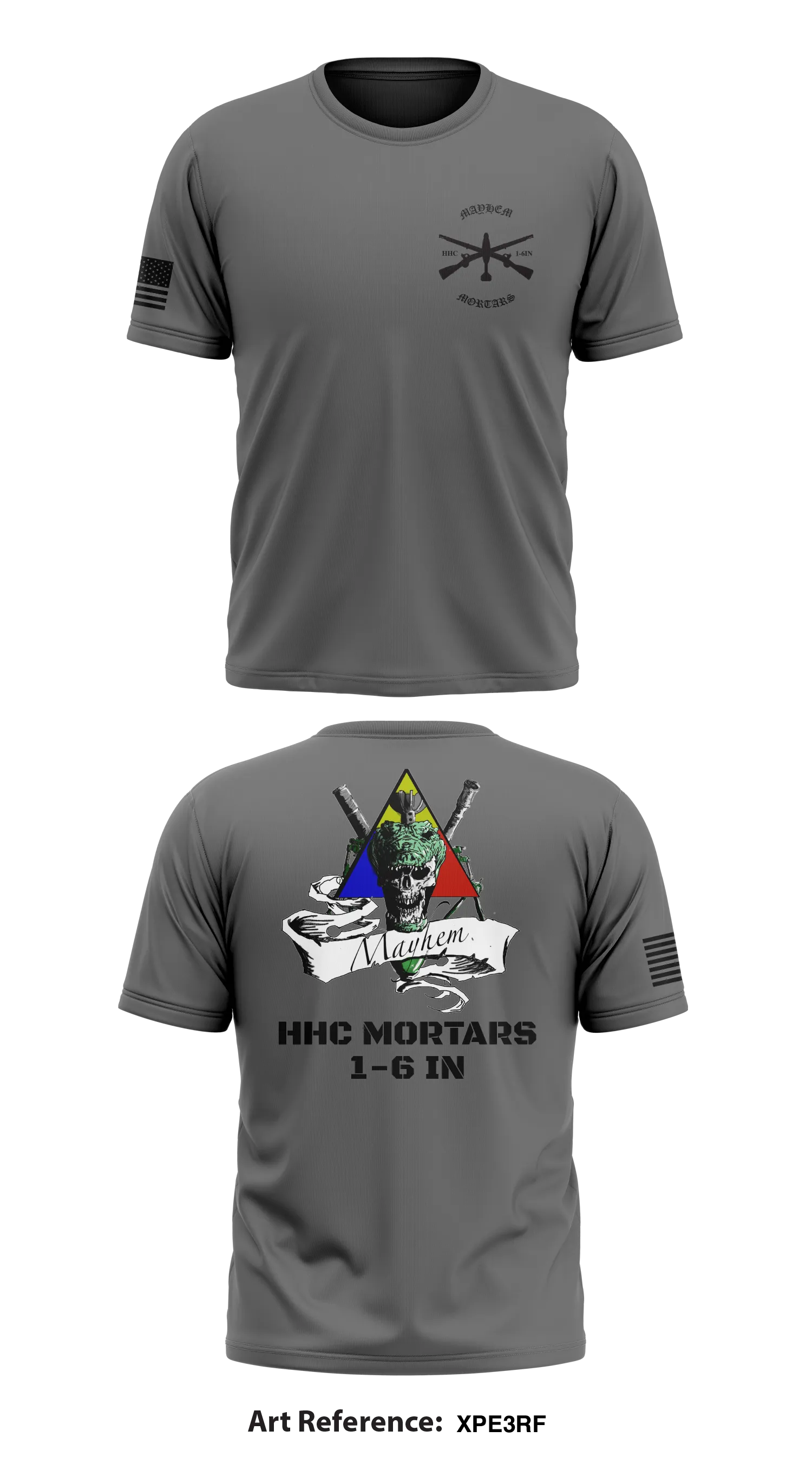 HHC MORTARS 1-6IN Store 1 Core Men's SS Performance Tee - xPE3Rf