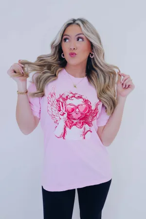 Hippie Heart Cupid Comfort Colors Graphic Tee S-3X