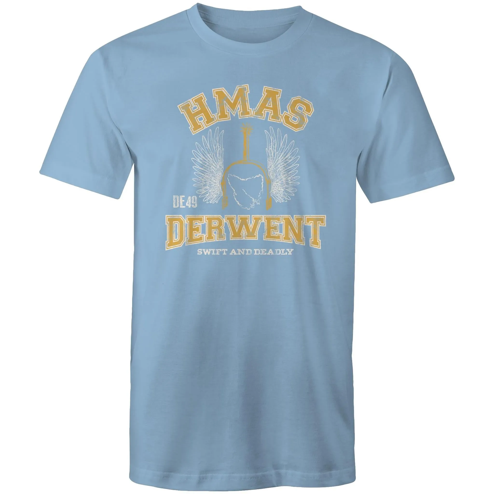 HMAS Derwent DE49 Men's T-shirt colour (Style Alpha)