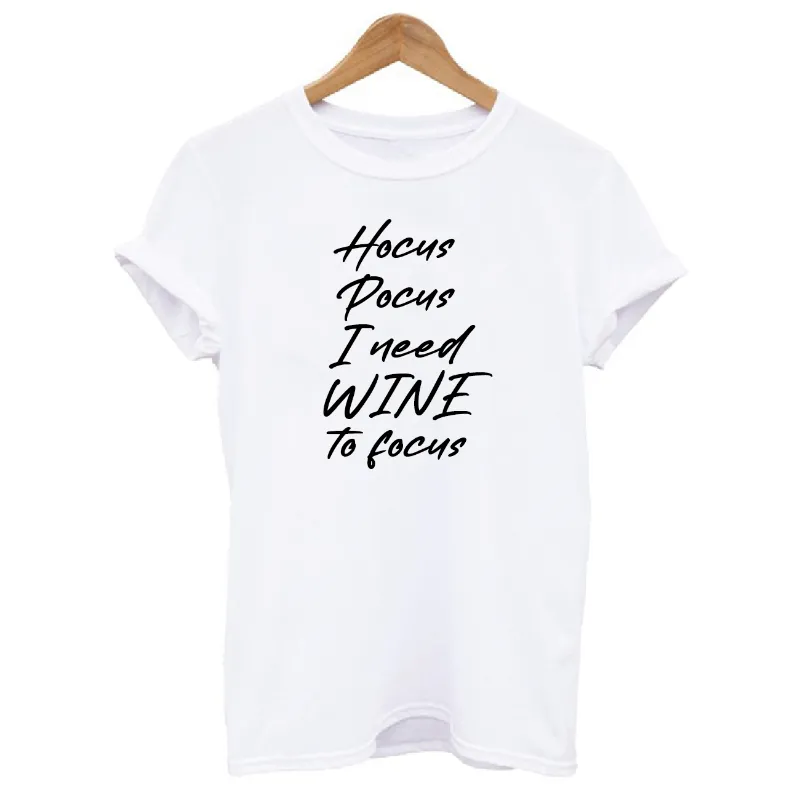 Hocus Pocus I Need Wine to Focus