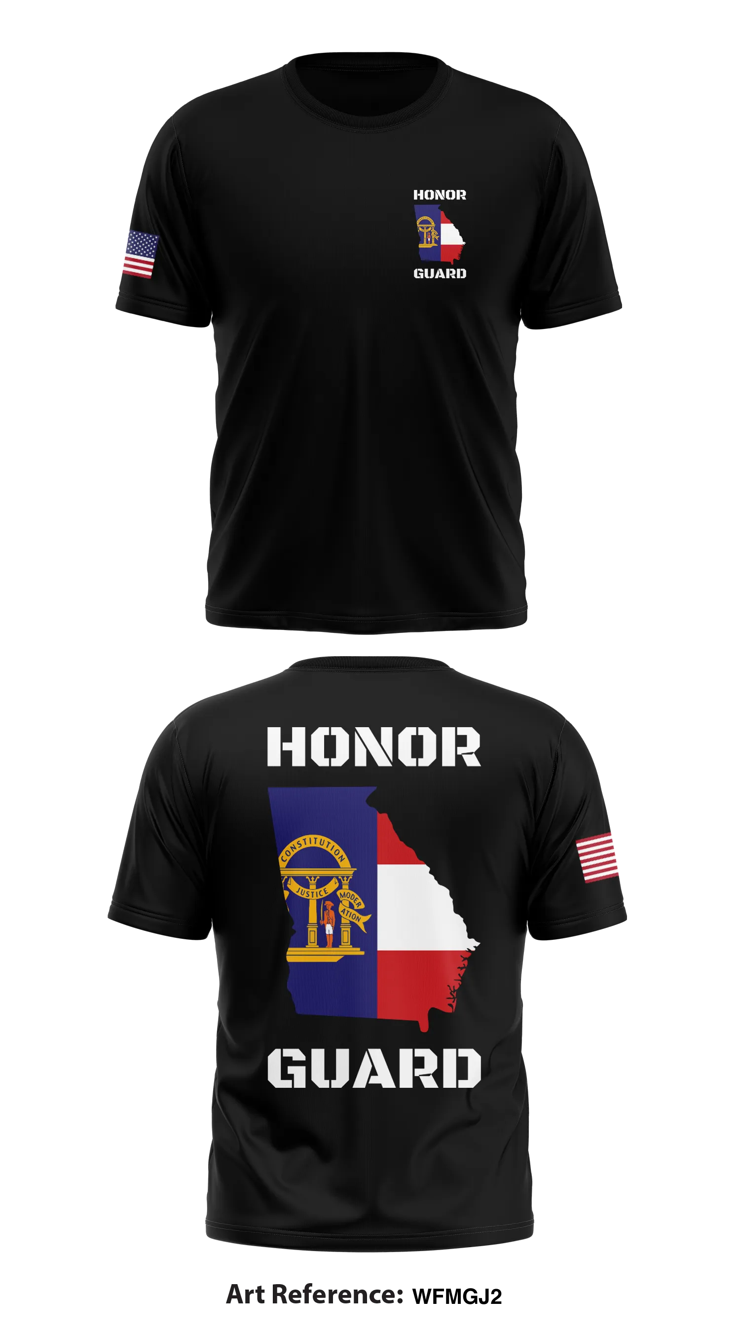 Honor Guard Store 1 Core Men's SS Performance Tee - WfMGJ2