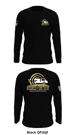 Hughes Fortune Transportation Store 1 Core Men's LS Performance Tee - QFUtJf