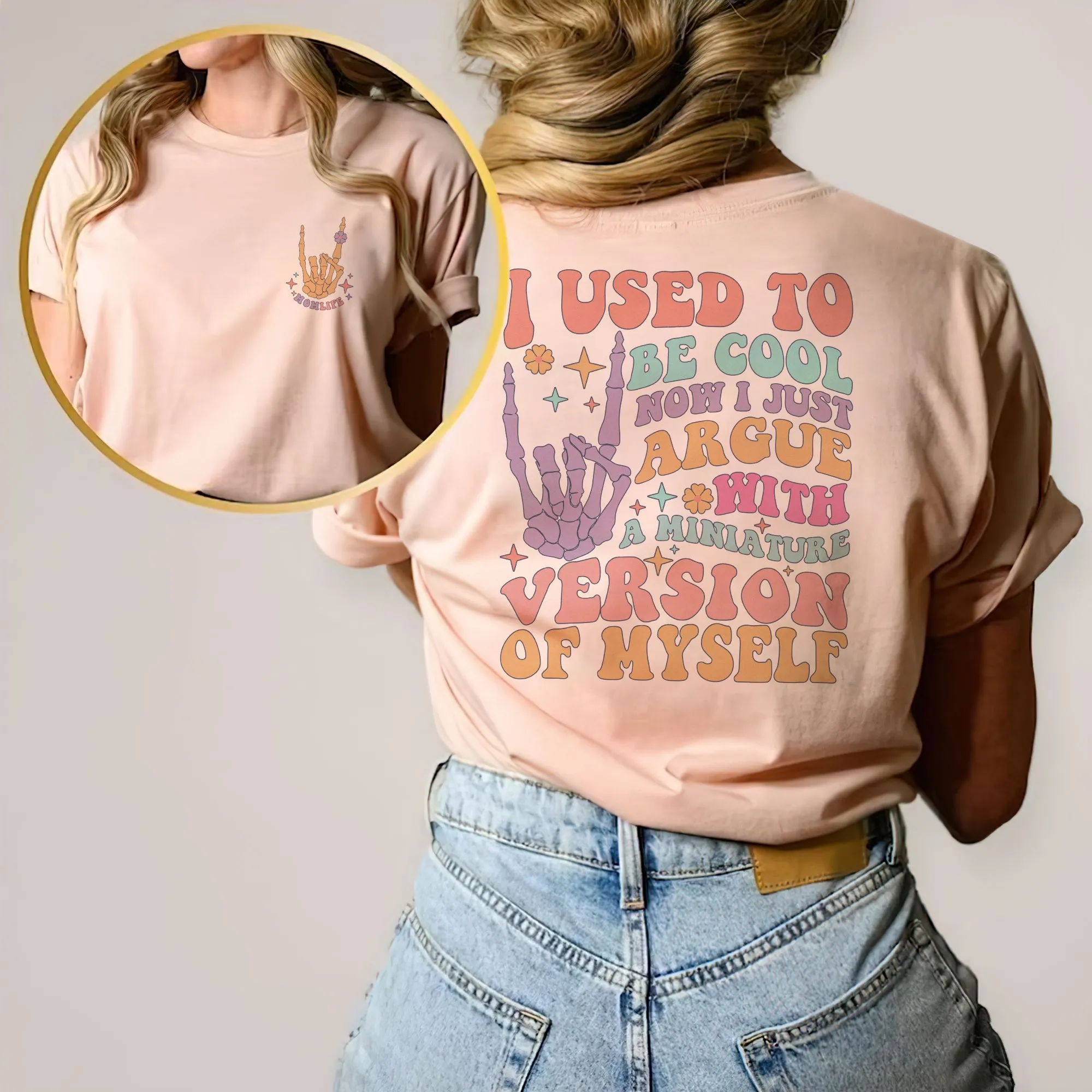 I Used To Be Cool Now I Just Argue With A Miniature Version Of Myself T-Shirt