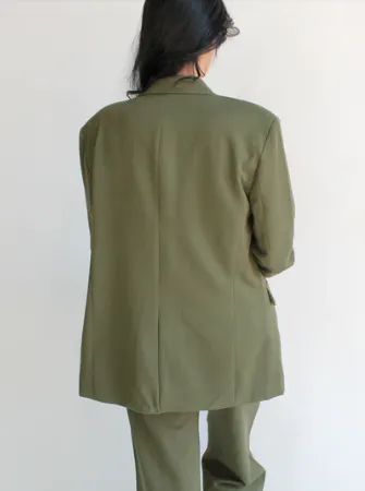 Imaan Blazer | Dusty Olive