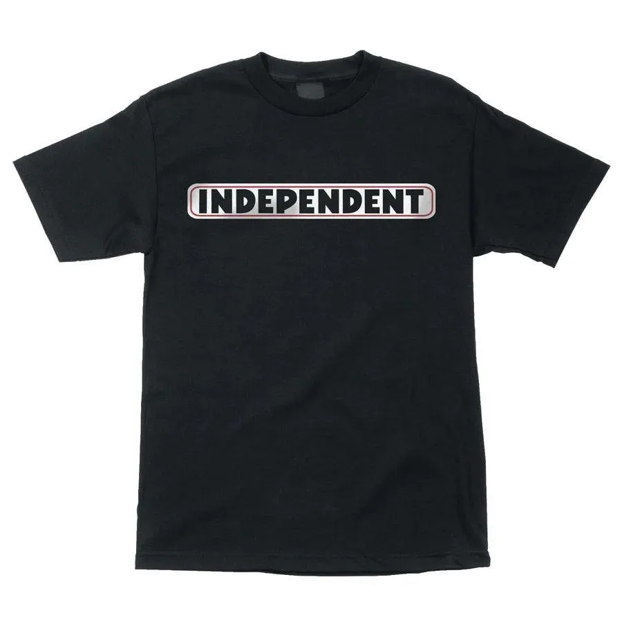 INDEPENDENT Bar Logo Tee Black