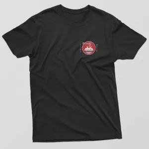 Japanese Ramen Noodle Left Chest Mens T-Shirt