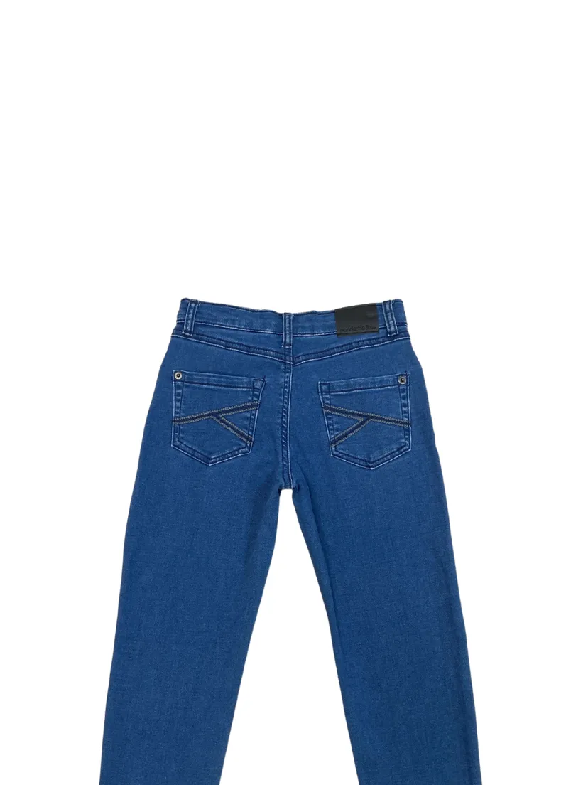 Jeans bleu Mandarine&Co pour fille 7 à 14 ans