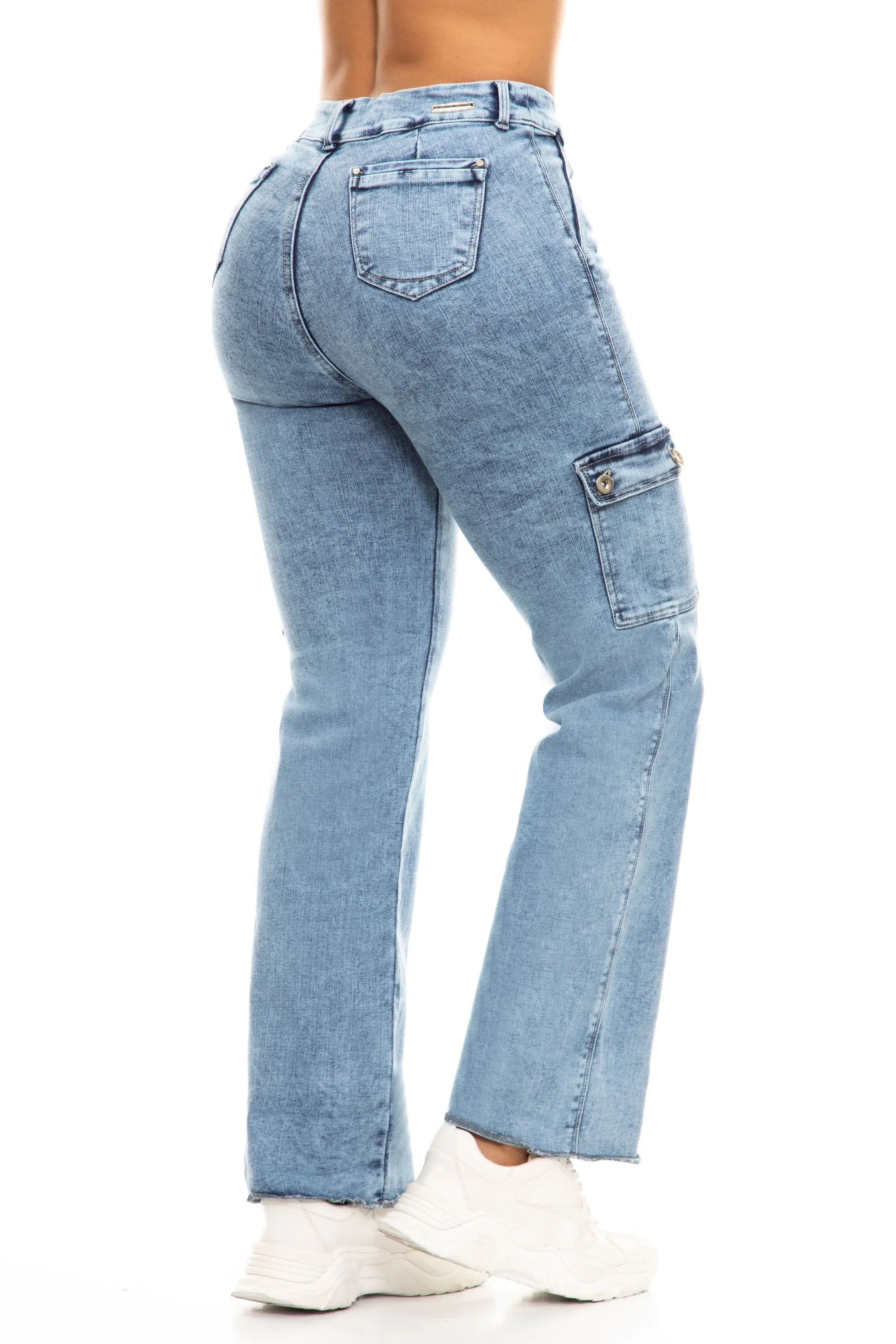 JEANS COLOMBIANOS PUSH UP AZUL RCCLAZ01024-27
