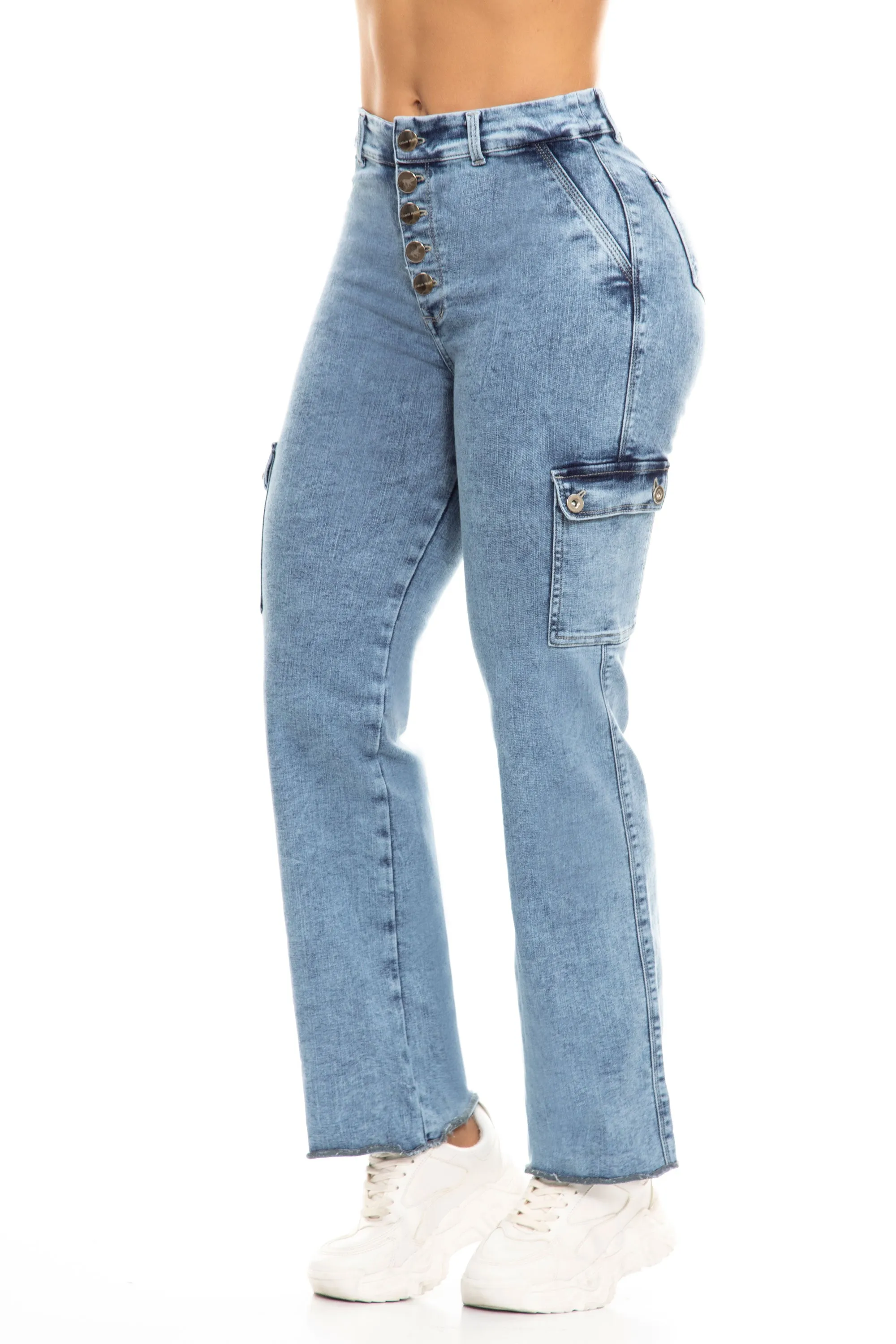 JEANS COLOMBIANOS PUSH UP AZUL RCCLAZ01024-27