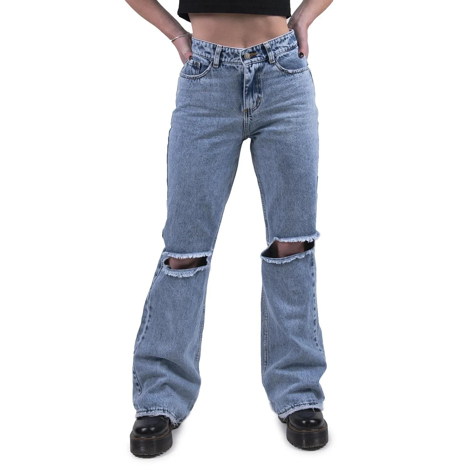 Jeans Marley Mujer Azul Toke