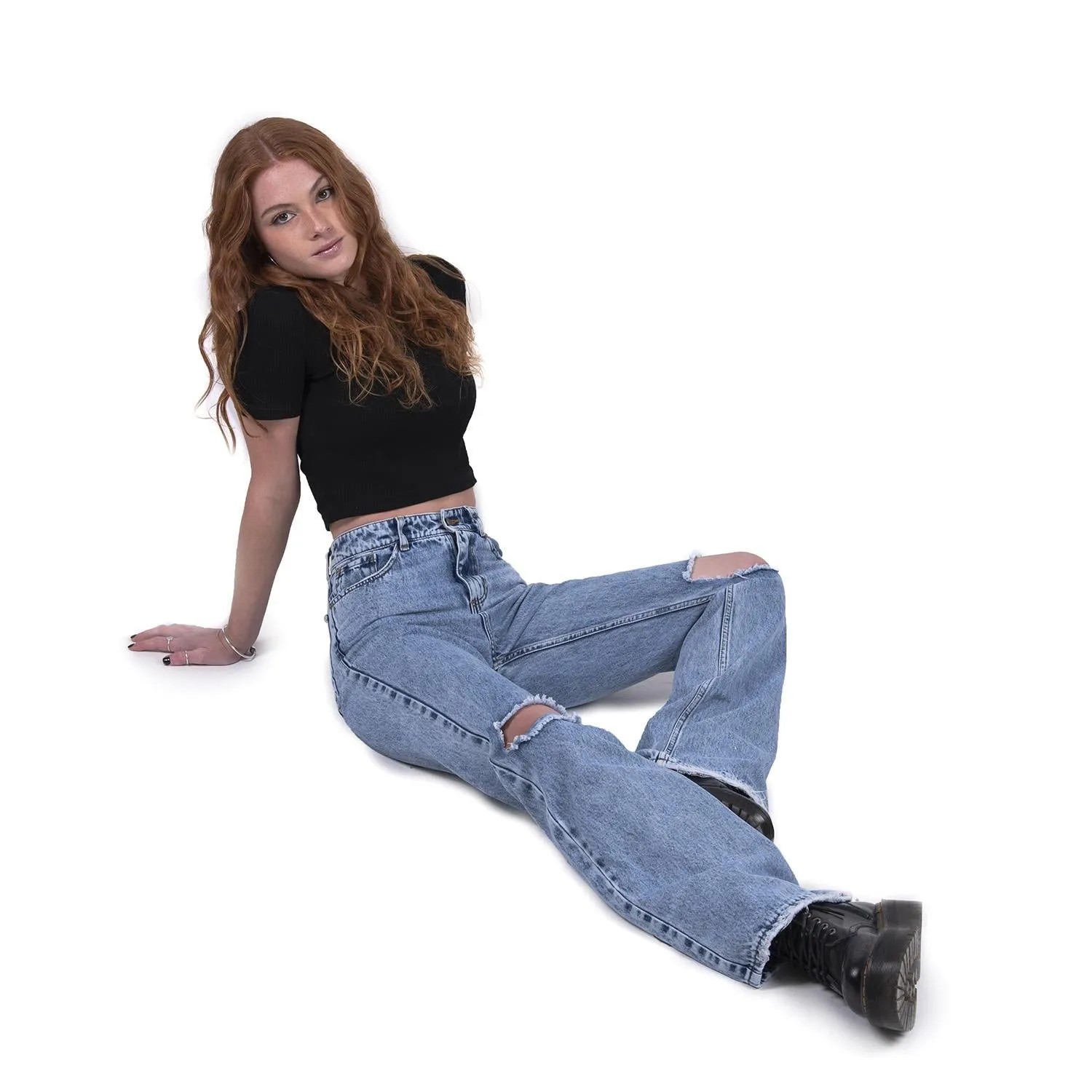 Jeans Marley Mujer Azul Toke