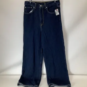 Jeans Straight By Levis In Blue Denim, Size: 10